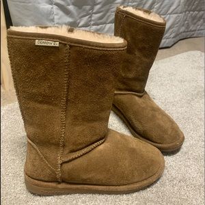 Brown bear paw boots!